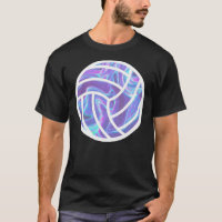 Holographic Volleyball Sticker