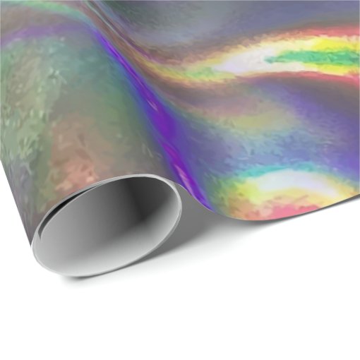holographic wrapping paper Zazzle