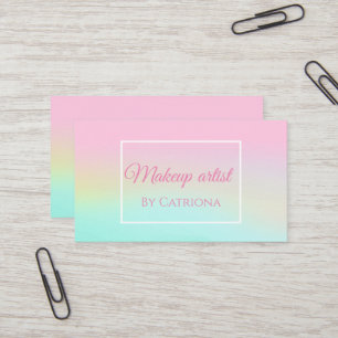 Holography Unicorn Business Card
