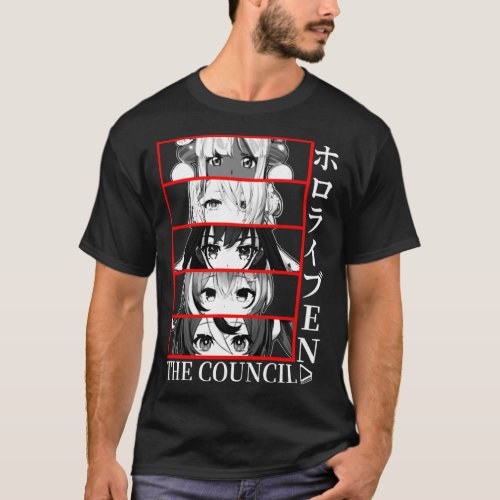 Hololive EN Council Panel   T_Shirt