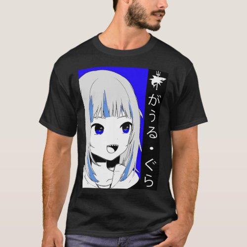 Hololive EN Gawr Gura    T_Shirt