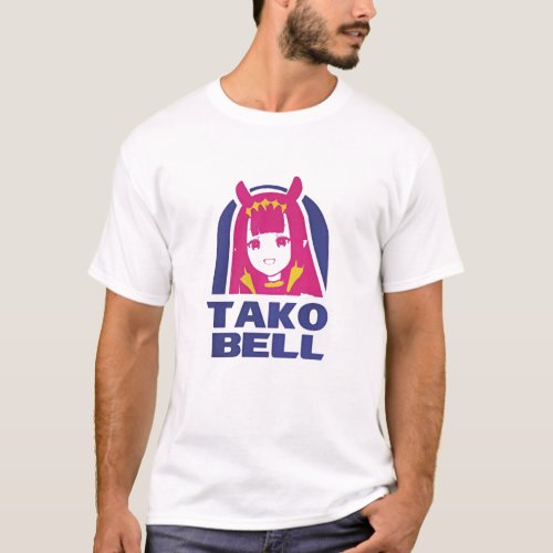 Hololive EN Ninomae Inanis Tako Bell T_Shirt