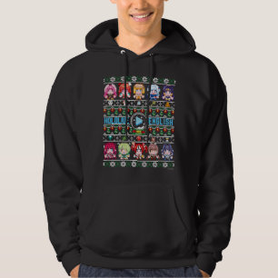 Hololive English Ugly Christmas Sweater (Black)