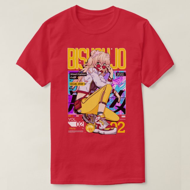 Hololive Japan Momosuzu Nene T-Shirt (Design Front)