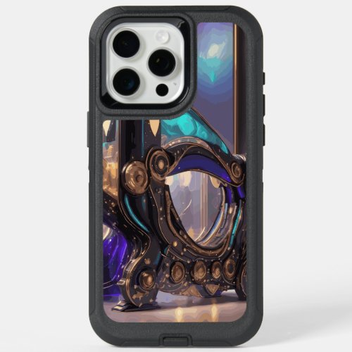 HoloSpectra  Futuristic Holographic Illusion Art  iPhone 15 Pro Max Case