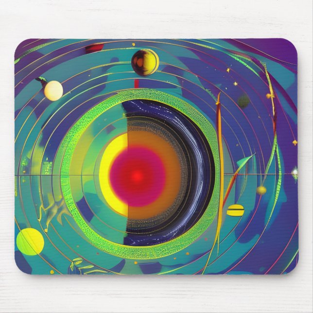 Holst "The Planets" Mouse Pad (Front)