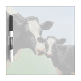Holstein Cow and Calf Dry-Erase Board