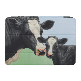 Holstein Cow and Cute Calf iPad Mini Cover