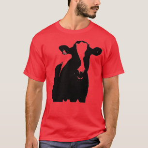 Holstein cow, black and white cow T-Shirt