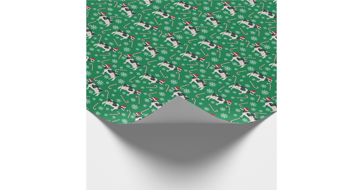 Baby Cow Christmas Pattern Wrapping Paper