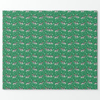 Holstein Cow Cattle Christmas Wrapping Paper