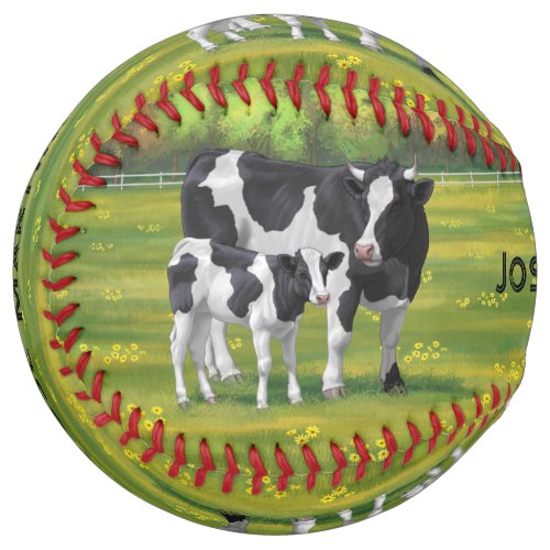 Holstein Cow  Cute Calf Softball
