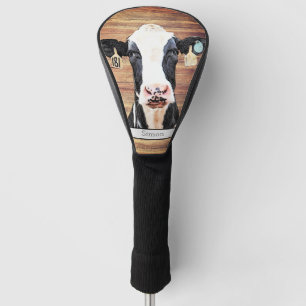 Holstein Cow Dairy Farm Animal Cute Farmer Golf Head Cover