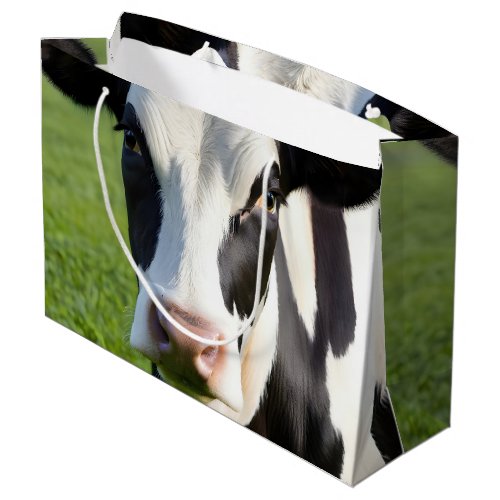 Holstein Cow Large Gift Bag