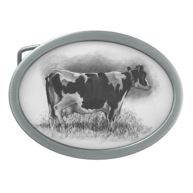 jersey cow belt buckle