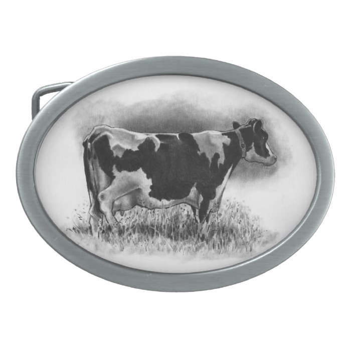 cow belt buckle