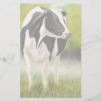 Holstein Cow Stationery