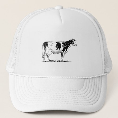 Holstein Cow Trucker Hat