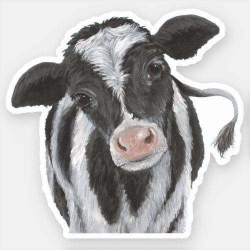 Holstein Cow Vinyl Sticker