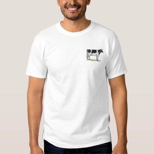 Holstein Embroidered T-Shirt (Front)