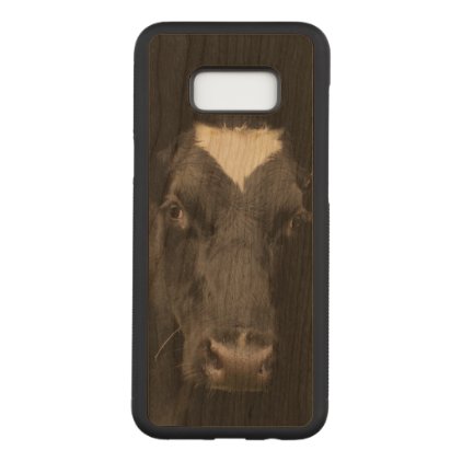 Holstein Fresian Cow Carved Samsung Galaxy S8+ Case