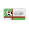 Holstein Holiday Cute Christmas Cow Cartoon Custom
