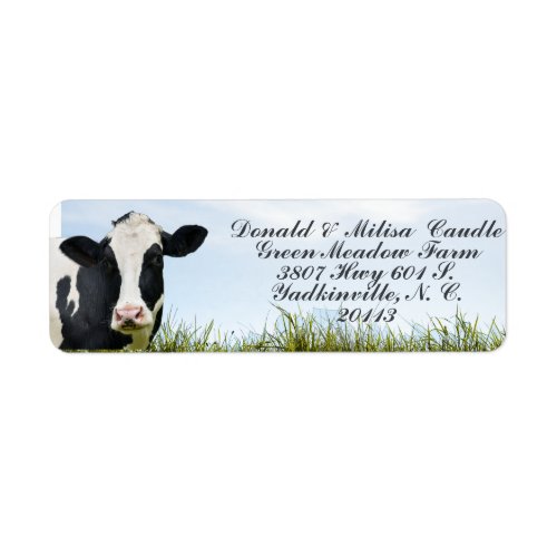  Holstein Label