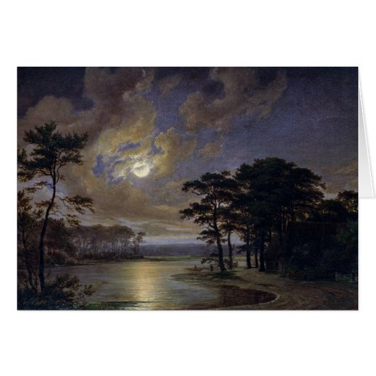 Holstein Sea - Moonlight, 1847 Cards (Front Horizontal)