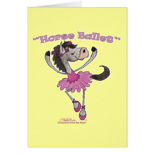 Holsteiner Horse Ballet Cards (Front)