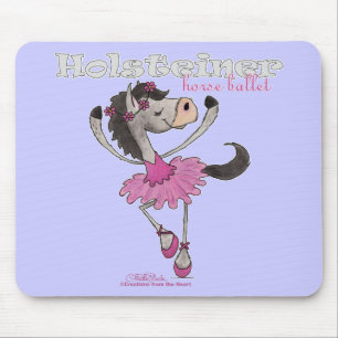 Holsteiner Horse Ballet Mouse Pad