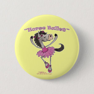 Holsteiner Horse Ballet Pinback Button