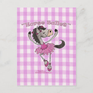 Holsteiner Horse Ballet Postcard