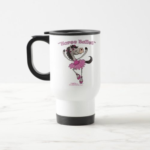 Holsteiner Horse Ballet Travel Mug