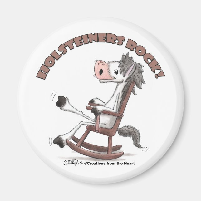 Holsteiners Rock! Magnet (Front)