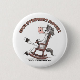 Holsteiners Rock! Pinback Button