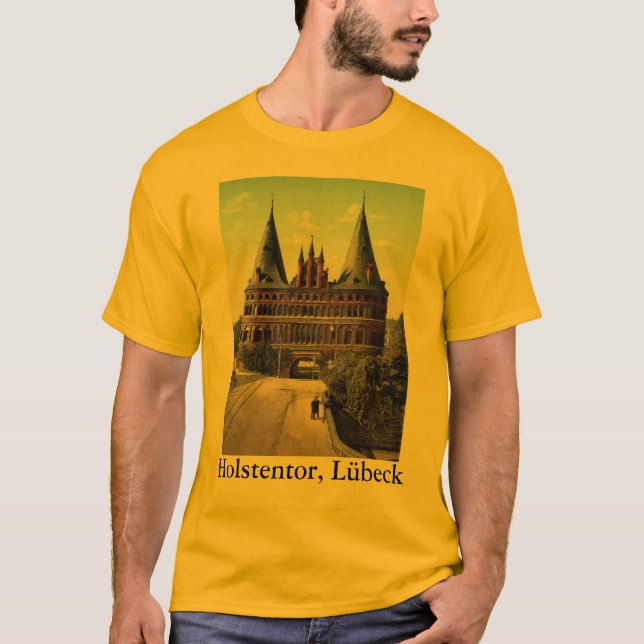 "Holstentor, Lübeck T-Shirt (Front)