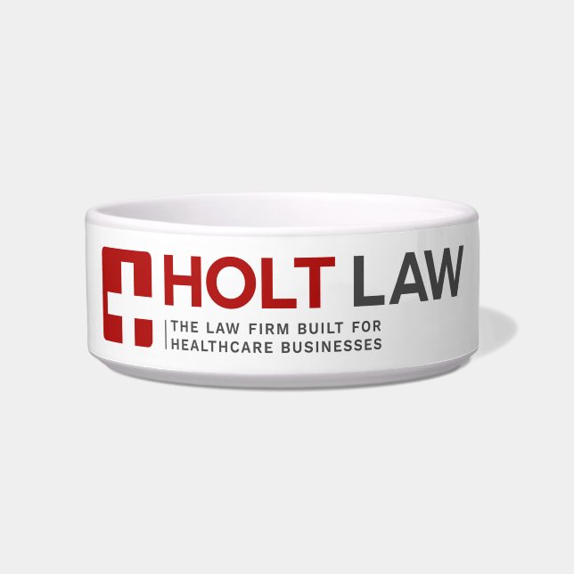 Holt Law Pet Bowl (Front)
