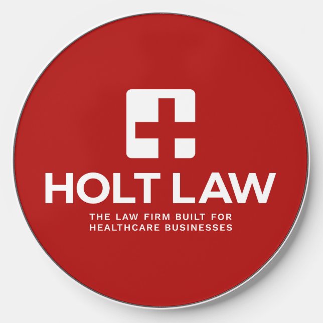 Holt Law Wireless Charger (Front)