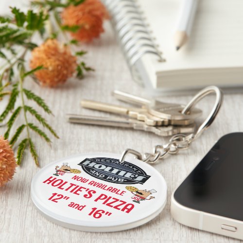 HOLTIES PIZZA KEYCHAIN