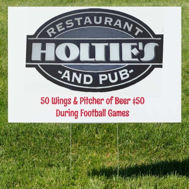 HOLTIES SIGN (Insitu)