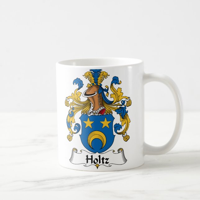 Holtz Family Crest Coffee Mug (Right)