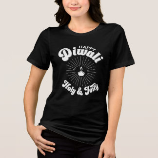Holy And Jolly Diwali Tri-Blend Shirt
