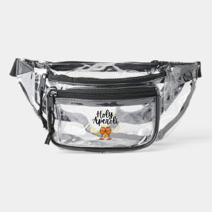 Holy Aperoli Witty Trendy Aperol Spritz Statement Clear Fanny Pack