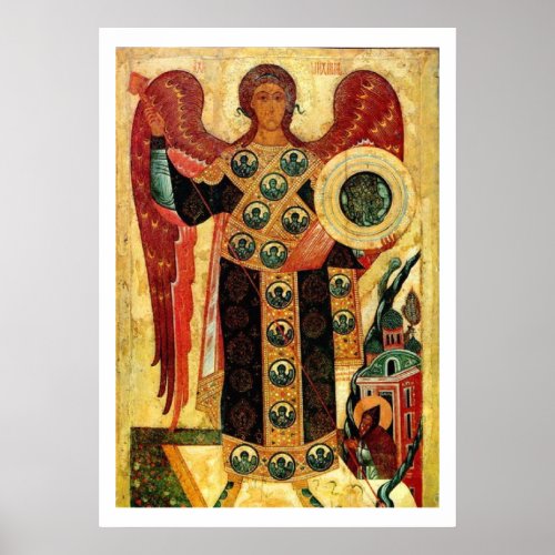 Holy Archangel Michael Poster