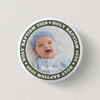 Holy Baptism Simple Modern Custom Photo