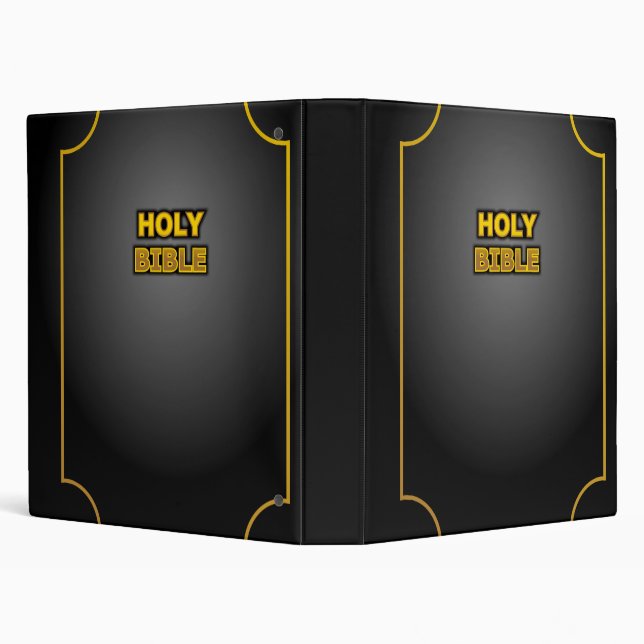 Holy Bible 3 Ring Binder (Background)