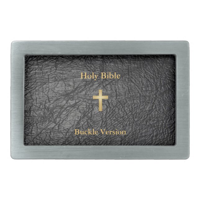 Holy Bible Belt Buckle (Front)