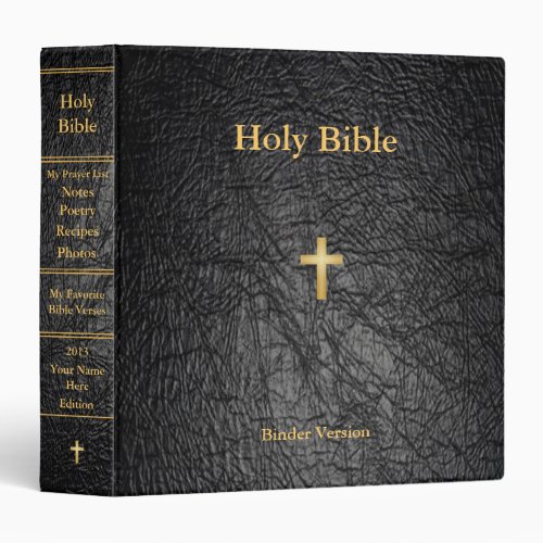 Holy Bible Binder