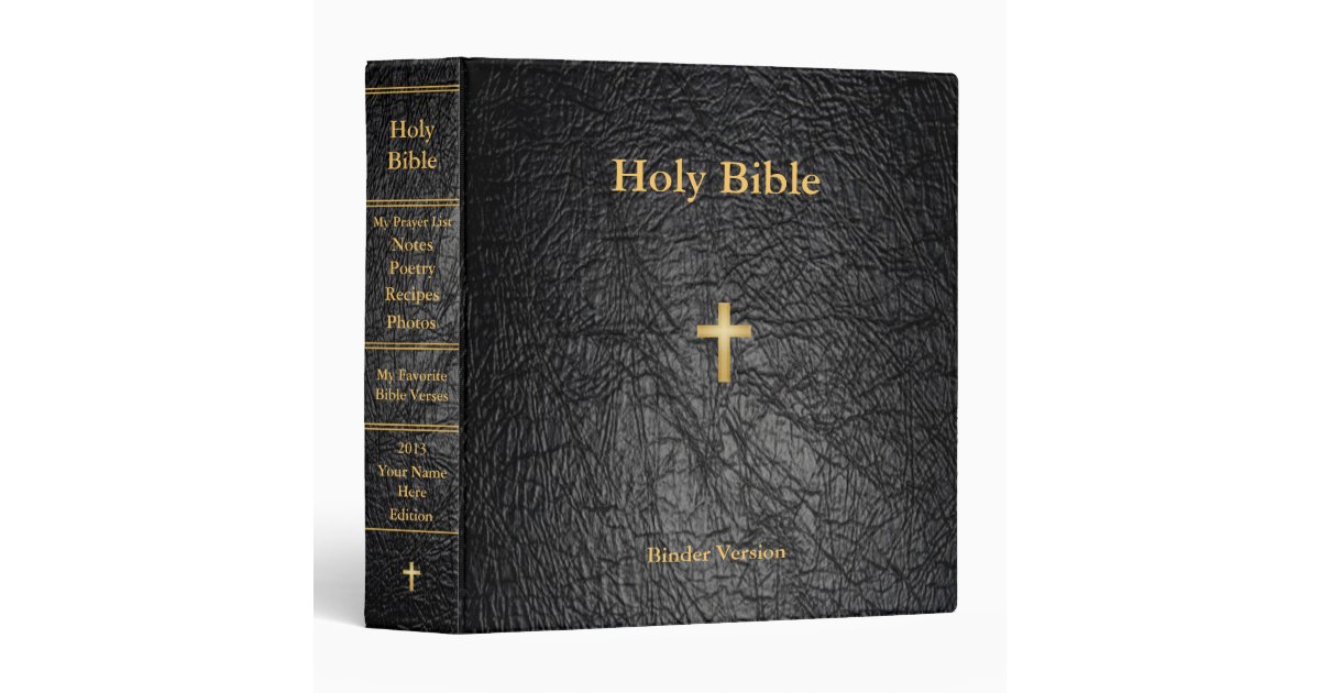 Holy Bible Binder | Zazzle