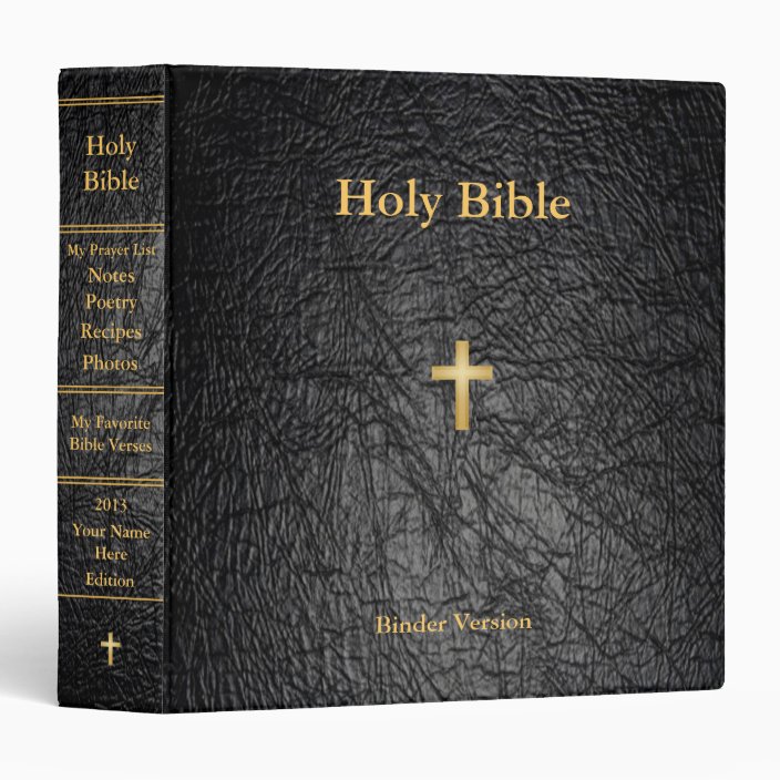 Holy Bible Binder | Zazzle